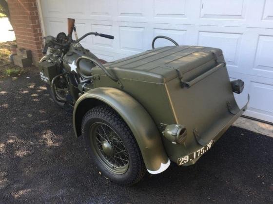 1946 Harley Davidson Servicar Army