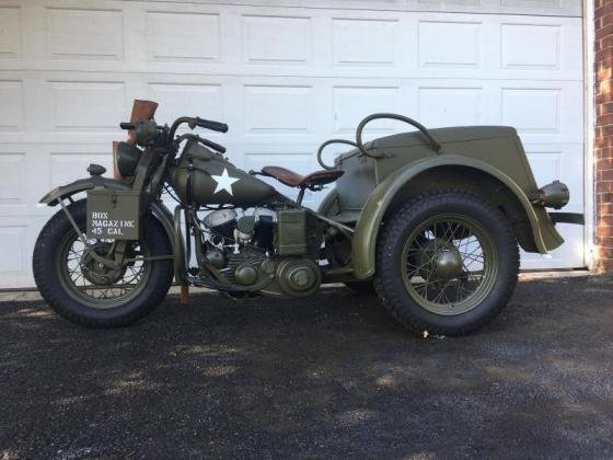 1946 Harley Davidson Servicar Army