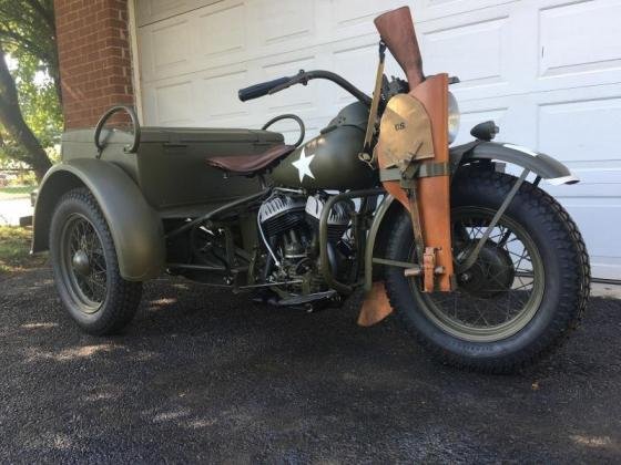 1946 Harley Davidson Servicar Army