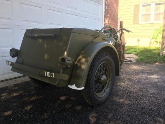 1946 Harley Davidson Servicar Army