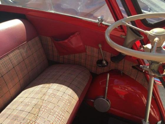 1957 BMW Isetta 300 Sunroof Red