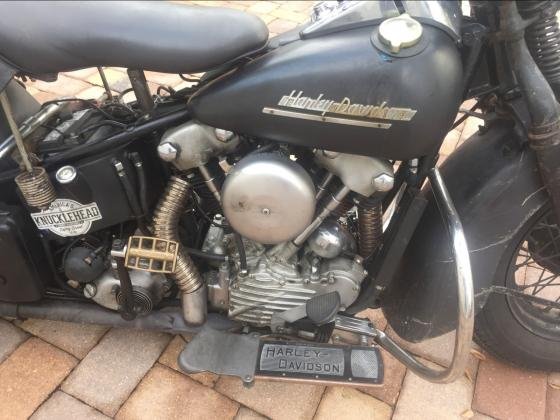 1938 Harley Davidson Knucklehead EL