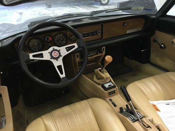 1981 Fiat 124 Spider Turbo Convertible