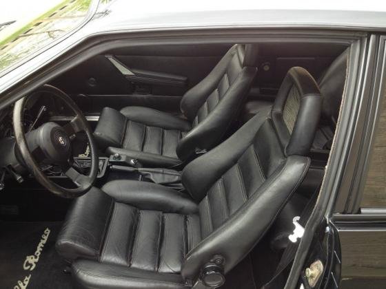 1986 Alfa Romeo GTV-6 Leather Seats