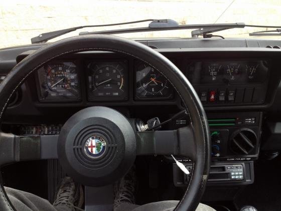 1986 Alfa Romeo GTV-6 Leather Seats