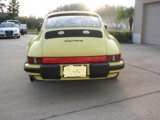 1987 Porsche 911 Carrera Sunroof 3.2