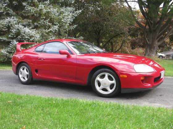 1995 Toyota Supra with 5-speed manual transmission!