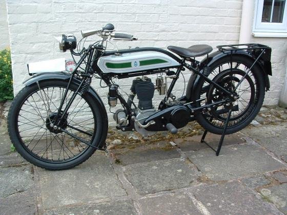 1925 Triumph Model P Vintage Motorcycle