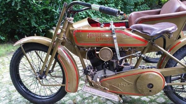 1920 Harley Davidson Vintage Sidecar