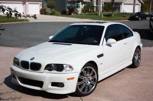 2004 BMW M3 Alpine White Manual Transmission