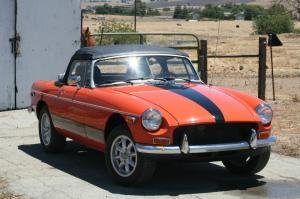 1980 MG MGB Convertible Manual with overdrive