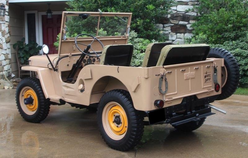 Cars - 1946 Willys Jeep CJ2A