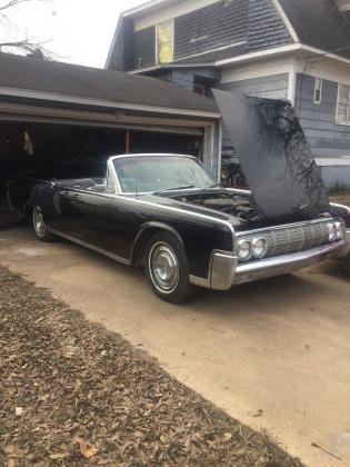 1964 Lincoln Continental Suicide Convertible