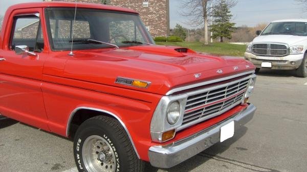 1968 FORD F100 SHORT BOX 2WD