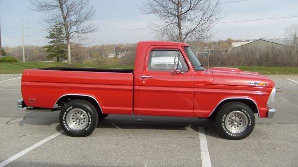 1968 FORD F100 SHORT BOX 2WD