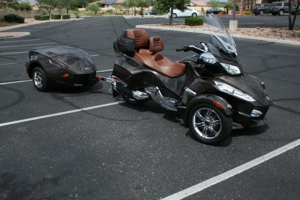 2012 CAN-AM SPYDER RT LIMITED WITH TRAILER