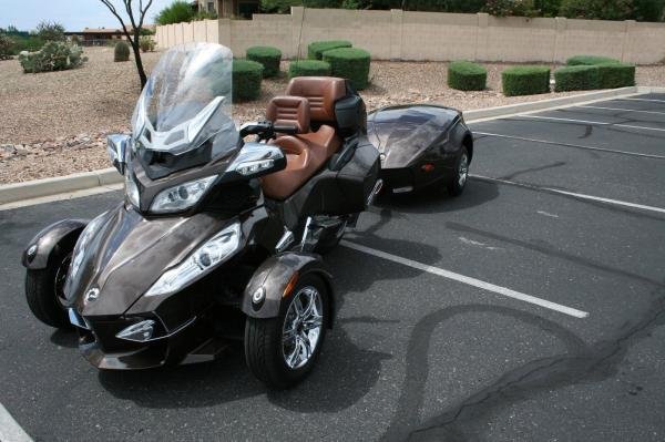 2012 CAN-AM SPYDER RT LIMITED WITH TRAILER