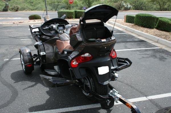 2012 CAN-AM SPYDER RT LIMITED WITH TRAILER