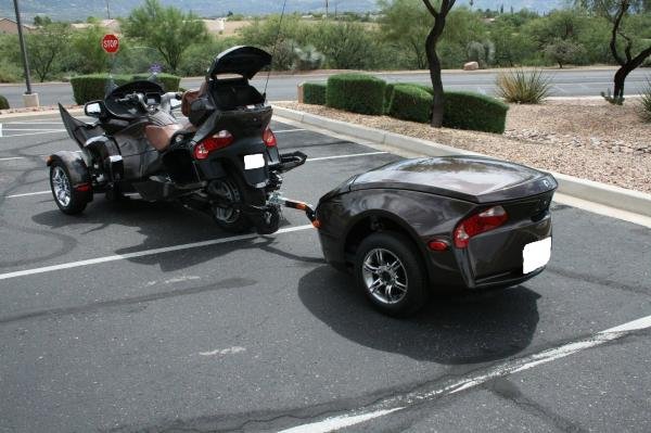 2012 CAN-AM SPYDER RT LIMITED WITH TRAILER