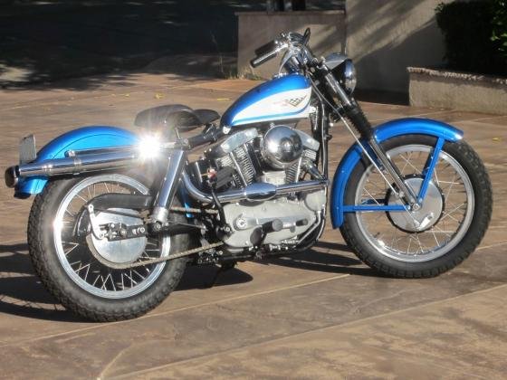 Motorcycles - 1960 Harley Davidson XLCH Sportster