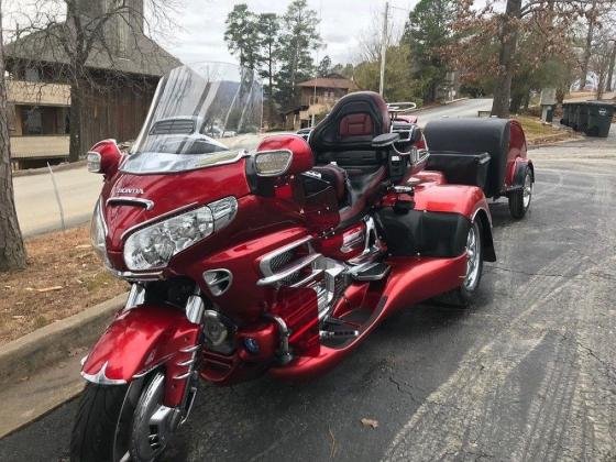 2008 Honda Gold Wing GL18 Trike with Trailer