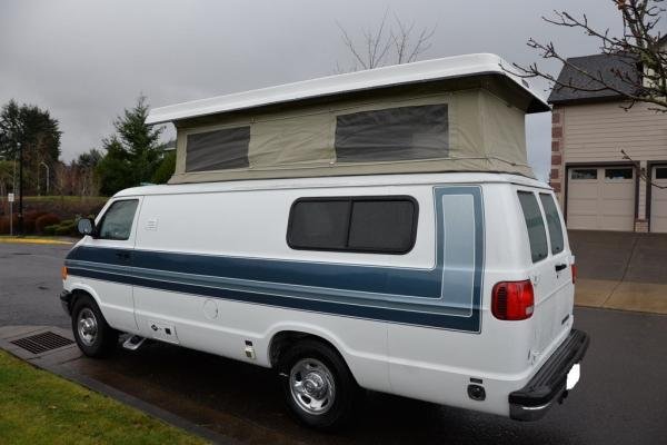 1998 Dodge Sportsmobile Penthouse Pop Top Class B Camper Van