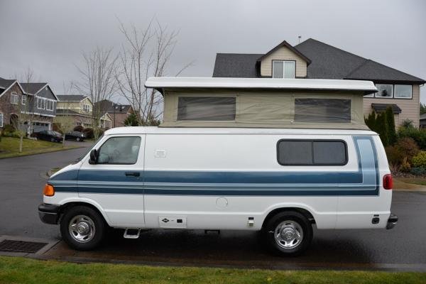 1998 Dodge Sportsmobile Penthouse Pop Top Class B Camper Van