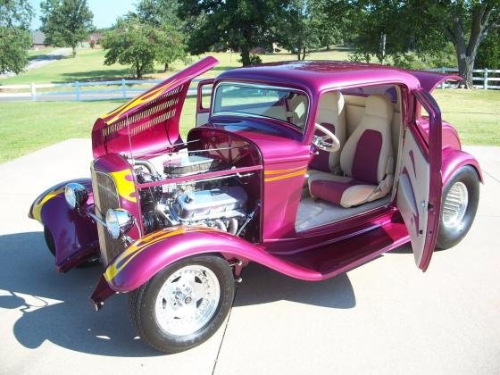 1932 Ford 3 Window coupe Pro Street-Rod