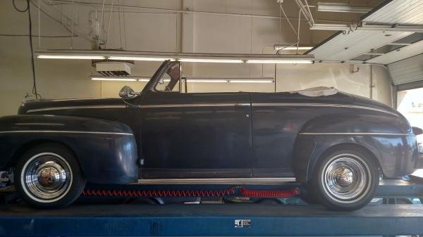 1947 Ford Super Deluxe Convertible V8 Flathead