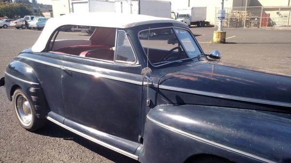 1947 Ford Super Deluxe Convertible V8 Flathead