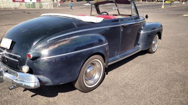 1947 Ford Super Deluxe Convertible V8 Flathead