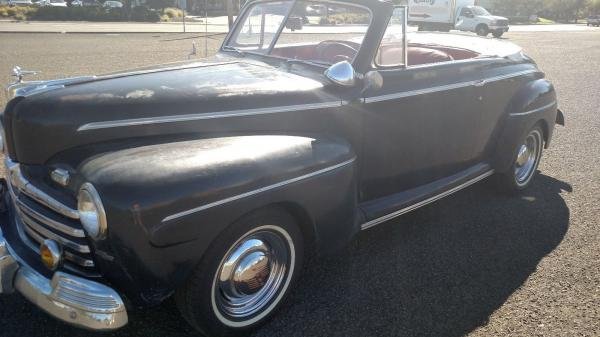 1947 Ford Super Deluxe Convertible V8 Flathead