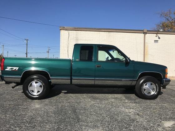 1996 Chevrolet Silverado K1500 4x4 Ext Cab Z71 Pickup