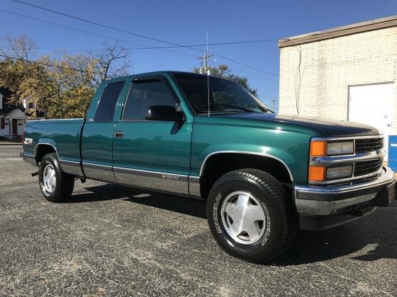 1996 Chevrolet Silverado K1500 4x4 Ext Cab Z71 Pickup