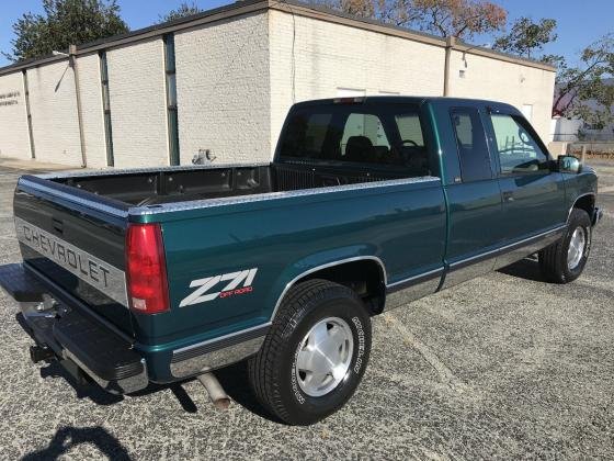 1996 Chevrolet Silverado K1500 4x4 Ext Cab Z71 Pickup