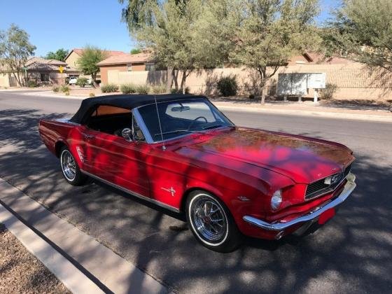 1966 Ford Mustang Convertible 289 V8