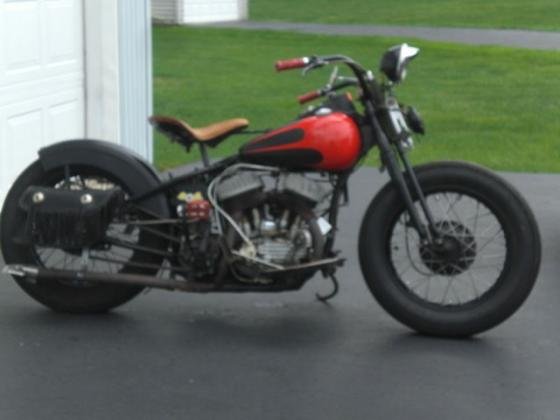1942 Harley-Davidson WL Bobber