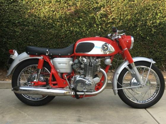 1966 Honda CB450 RED DRAGON