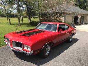 1971 Oldsmobile 442 W-30 Red