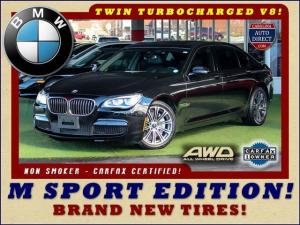 2015 BMW 750Li xDrive AWD - M SPORT EDITION - BRAND NEW TIRES! Jet Black Sedan 8