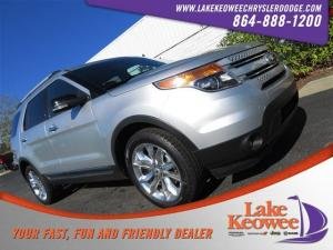 2014 Ford Explorer XLT 90068 Miles Ingot Silver Metallic Sport Utility Regular U