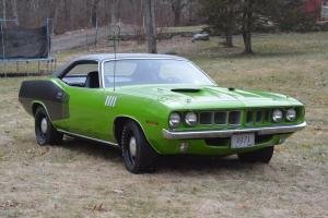 1971 Plymouth Barracuda Cuda 340-4 Speed