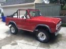 1969 Ford Bronco Red