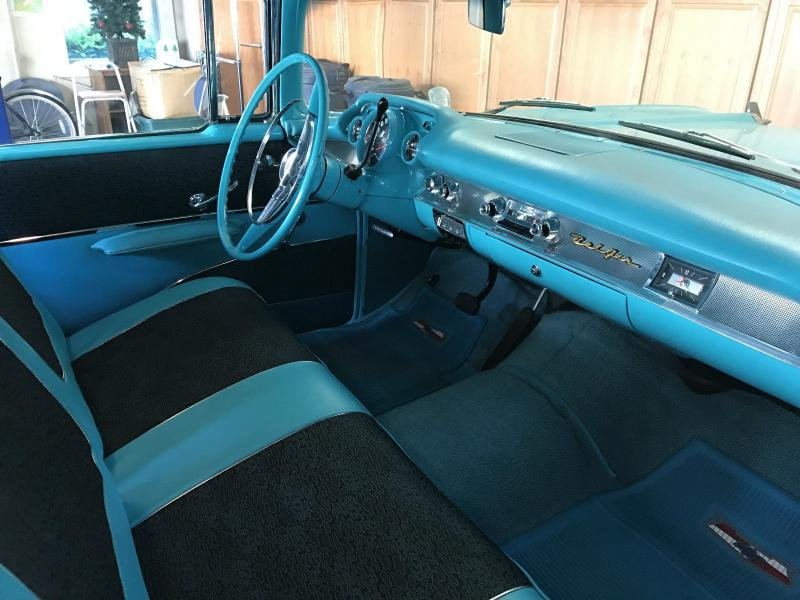 Cars - 1957 Chevrolet Bel Air 150 210 Tropical Turquoise