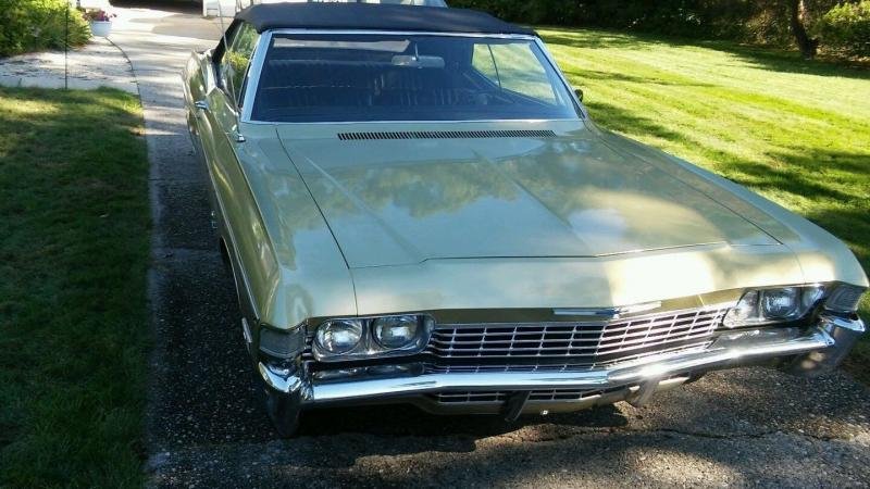 Cars 1968 Chevrolet Impala Base Convertible 2 Door