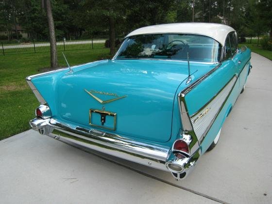 1957 Chevrolet Bel Air 150 210 Tropical Turquoise