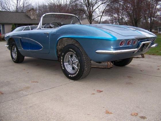 1961 Chevrolet Corvette Convertible Project Car