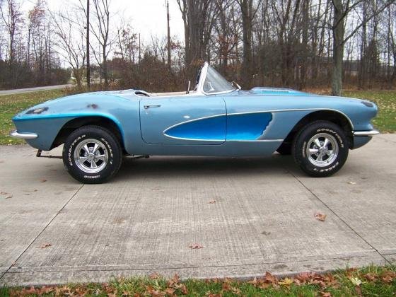 1961 Chevrolet Corvette Convertible Project Car