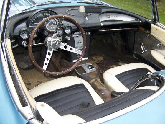 1961 Chevrolet Corvette Convertible Project Car