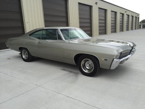 1968 Chevrolet Impala Hardtop 396 CI Big Block V8